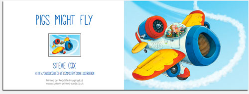 Greeting Card 75mm x 105mm Landscape