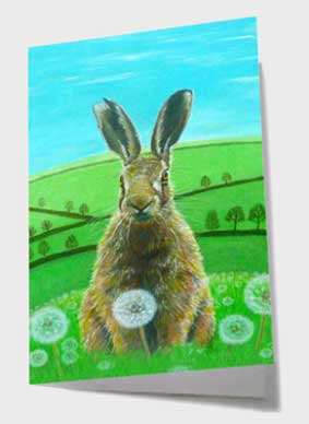 portrait greeting card