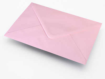 Spring Pink Envelope